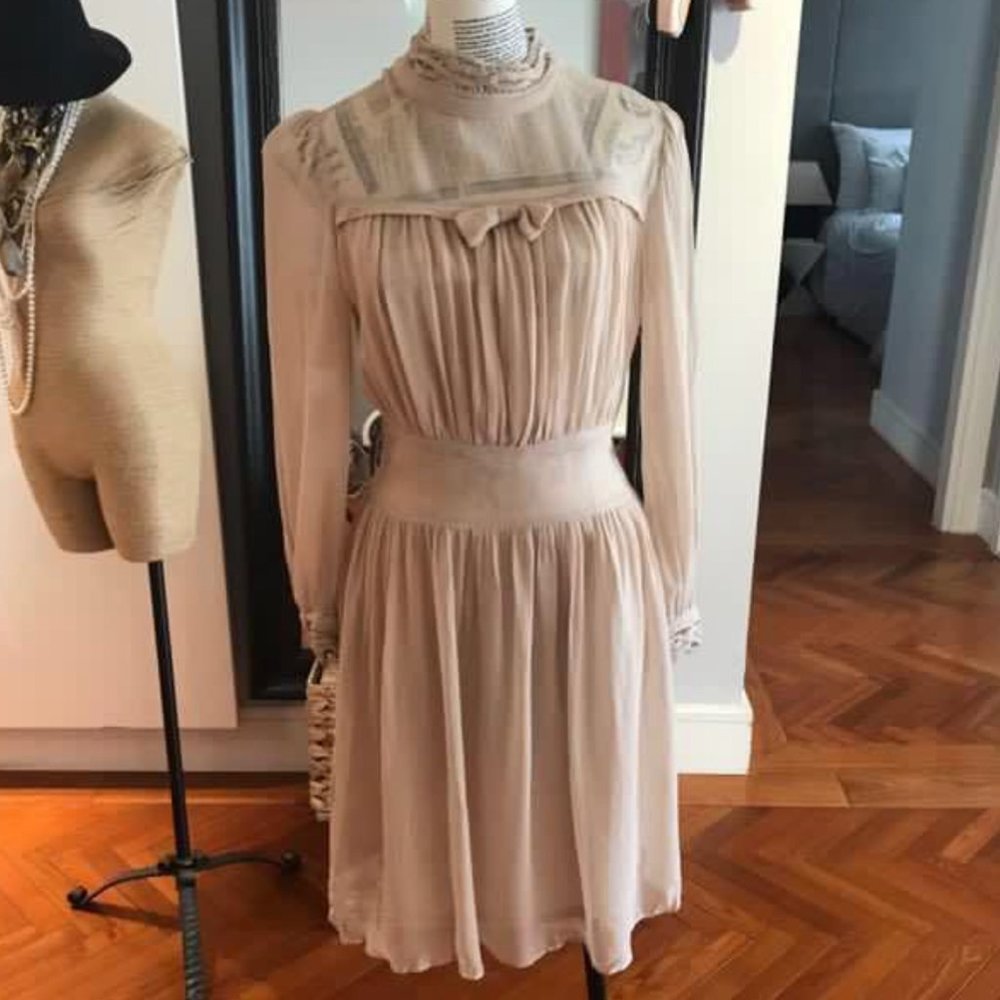 Chloe silk dress